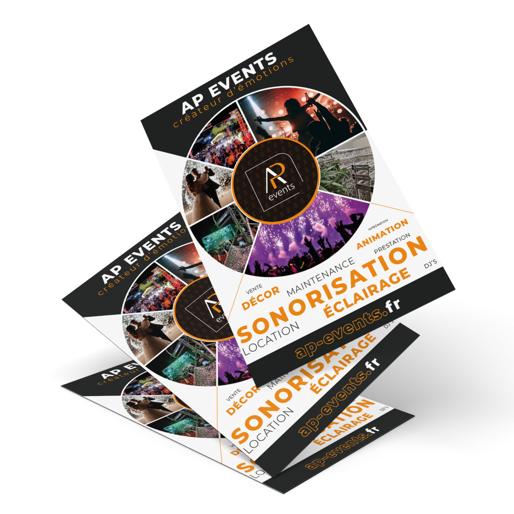 Agence de communication 2 creation flyers ap events