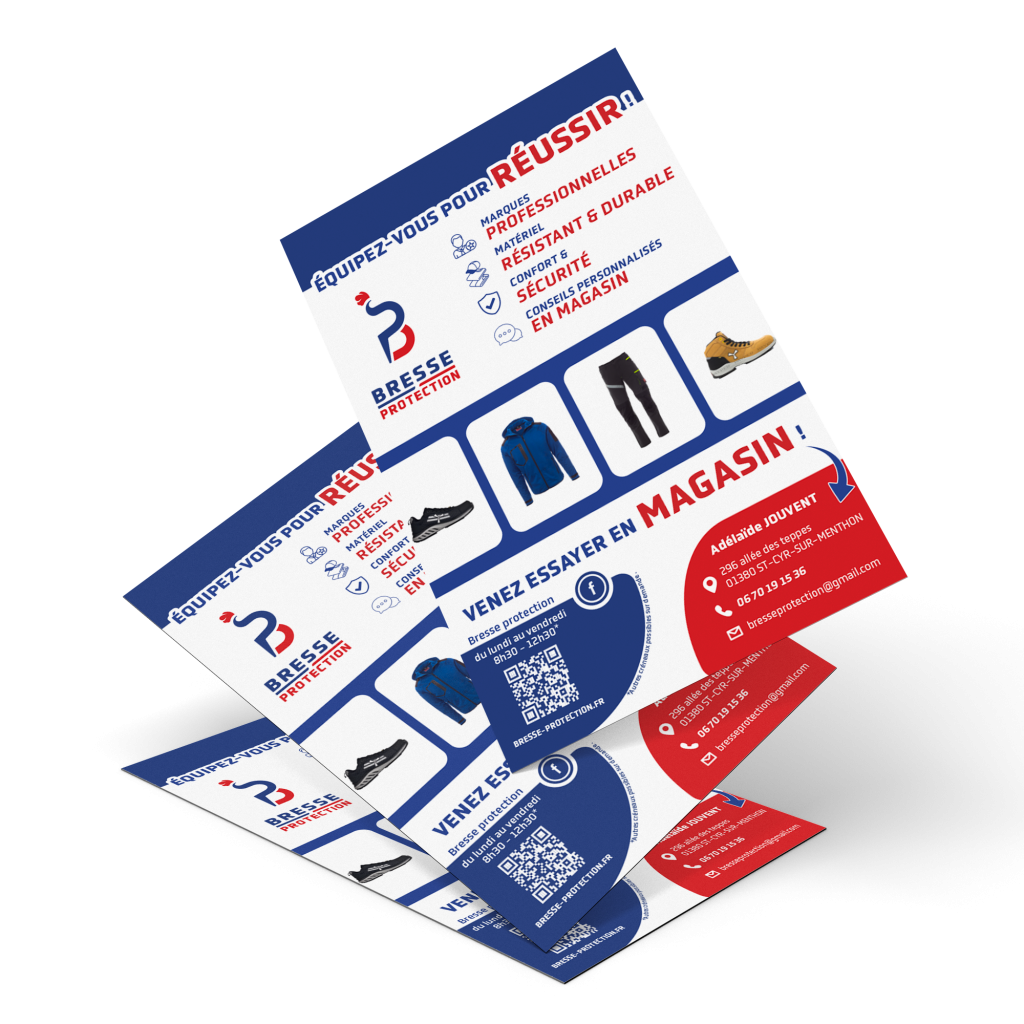 creation de flyers bresse protection