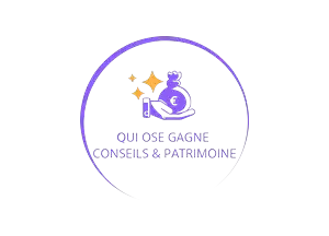 Logo Qui ose gagne Conseils et Patrimoine Logo Qui ose gagne Conseils et Patrimoine